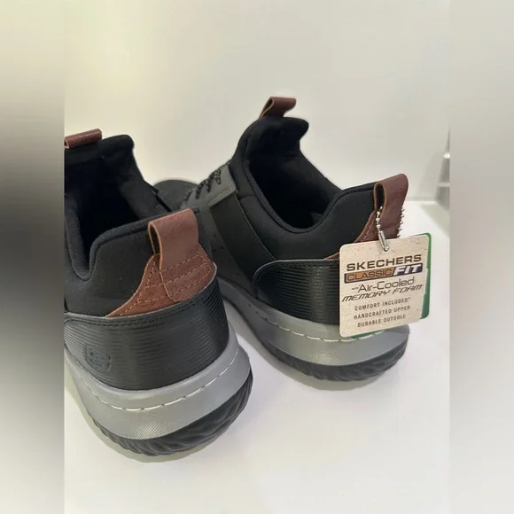 Skechers Delson 3.0 Cicada Slip-On Sneaker men. NWT size 9 - Picture 7 of 10